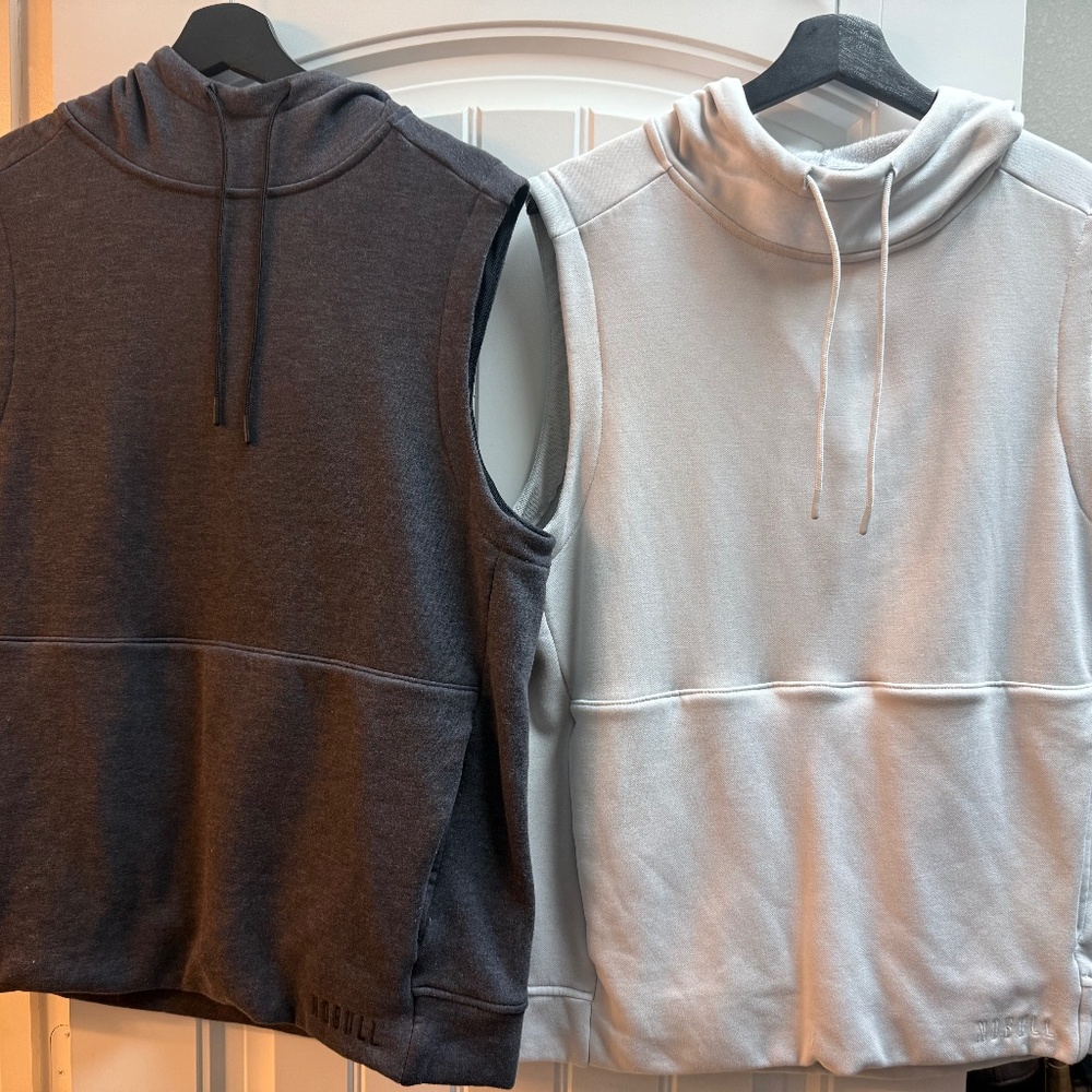 NO BULL SLEVELESS HOODIES - LIKE NEW!!!!
